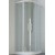 BOX CIRCOLARE   EVO 88/90 PROFILO  BIANCO CRISTALLO TRASPARENTE\' MM. 6 FORTE BEVOR52