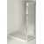 BOX PARETE FISSAWALK-IN NERO OPACO CRISTALLO TRASPARENTE  MM. 8 FORTE BAL504