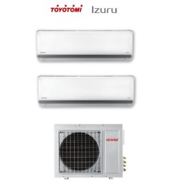 CONDIZIONATORE TOYOTOMI IZURU DUAL 9000+12000 INVERTER (UNITA\' ESTERNA DA 14000) GAS R32