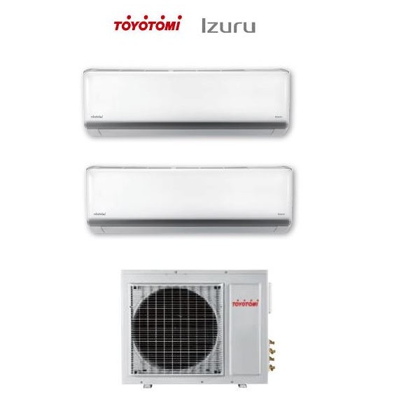 CONDIZIONATORE TOYOTOMI IZURU DUAL 9000+12000 INVERTER (UNITA\' ESTERNA DA 14000) GAS R32