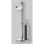 PIANTANA PORTACARTA E PORTASCOPINO CROMO SALVASPAZIO cm H75 L15 dm 25x15