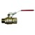 VALVOLA 3/4 CON LEVA M/F ITAP IDEAL LUCCHETTONABILE