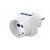 ADATTATORE TRIPLO SCHUKO 2P+T 16A 2BP 2P+T 16