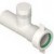 CANOTTO CON AREATORE ANTISVUOTAMENTO SIFONE D.32 CM25 ABS BIANCO