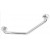 MANIGLIONE  A 45° DISABILI CROMO  CM.60 X H30