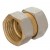 RACCORDO DRITTO FEMMINA  3/4X26 MULT.STR
