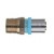 RACCORDO DRITTO M 2X63X4,5 MULT.PRES