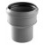 RACCORDO PASSAGGIO PVC-PP 90M/110F