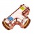 TEE 22 RAME A PRESSARE GAS/ACQUA