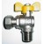 VALVOLA  GAS BOCCHETTONATO 1/2X3/4 FARF