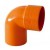 CURVA D.80-45°MF AVORIO