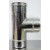 RACCORDO A T FEM/FEM/MAS  MONOPARETE  D.350  ACCIAIO AISI304