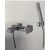 BASE PER MISCELATORE VASCA / DOCCIA  LIGHT A PAAVIMENT COMPLETO  PAFFONI NERO OPACO LIG0030