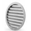 GRIGLIE CIRCOLARE EAG-AL D.100 IN ALLUMINIO 9016 CON RETE