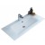 LAVABO INTEGRALE PER BEST CM.101  X 46,5  CERAMICA BIANCO