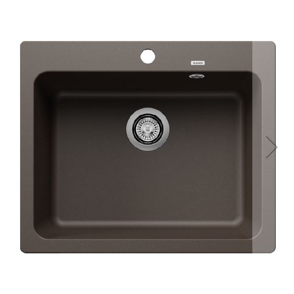 LAVELLO BLANCO NAYA 6MONOVASCA CM.64,5 X 40 COLORE CAFE\'