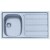 LAVELLO INOX 79 X 50 FOSTER VASCA DX SGOCCIALATOIO SX