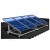 TELAIO PER TRE COLLETTORI SOLARI H1TX/H1SX