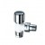 VALVOLA TERMOSTATIZZABILE FAR SERIE TOP ANGOLO RAME/MULTISTRATO CROMO DA 1/2 CON CODOLO PREGUARNITO IN EPDM