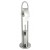 PIANTANA CON PORTA ROTOLO INOX