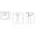 LAVABO BOHEME CM 70 BIANC0