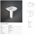 LAVABO ORIENT RAK CM 66X55 BIANCO