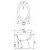 BIDET DIMATE MONOFORO