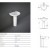 LAVABO KARLA RAK CM 50X40,6 BIANCO