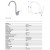 MISCELATORE SERIE PLATINO SATINATO 115.0029.587