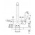 MISCELATORE SERIE 'ACCIAIO INOX''  TRE VIE 120.0179.978