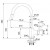 MISCELATORE LAVELLO LINA DOCCIA  115.0626.081  BIANCO FRANKE