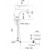 MISCELATORE BIDET 1"1/4 BLU PAFFONI