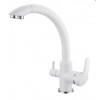 RUBINETTO 3 VIE 3/8 BIANCO PER OSMOSI CX250