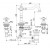 BATTERIA LAVABO  3 FORI S.A.11/4 CANNA ALTA TORNITA SNODATA PAFFONI BELINDA  A DISCO CERAM.FBLV055CR CROMO