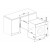 LAVATRICE INCASSO SMEG FRONTALINO BIANCO LST107-2