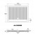 PIATTO DOCCIA 80X100 AZZURRA FERDY H.6