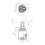 CARTUCCIA 223 KEROX K25 MM 25X H55