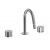 BATTERIA BIDET JO CROMO 3 FORI CON BOCCA FISSA JO119CR PAFFONI