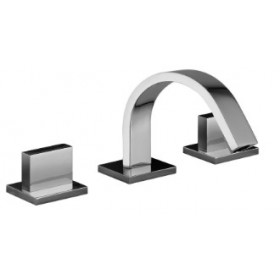 BATTERIA BIDET LEVEL CROMO 3 FORI CON BOCCA FISSA LEP119CR PAFFONI