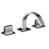 BATTERIA BIDET LEVEL CROMO 3 FORI CON BOCCA FISSA LEP119CR PAFFONI