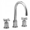 BATTERIA LAVABO LEVEL CROMO 3 FORI CON BOCCA ORIENTABILE QTV055CR PAFFONI