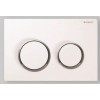 PLACCA OMEGA 20 BIANCO/CROMO 115.085.KJ.1 GEBERIT