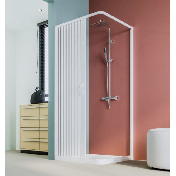 BOX COLIBRI\' PLUS SIRIO APERTURA LATERALE 80 - 100 BIANCO PLEX