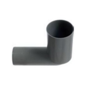 CURVA WC LISCIA D.09O PIOMBO