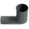 CURVA WC LISCIA D.09O PIOMBO