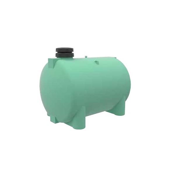 SERBATOIO ORIZZONTALE IN POLIETILENE LT7500 CON 7500