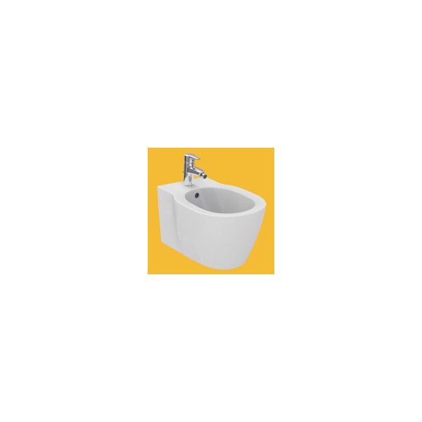 Bidet SOSPESO CONNECT per rubinetteria monoforo,con fissaggi nascosti IDEAL STANDARD