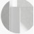 BOX  AMERICA UP CM.64-70 /82-88 ANG 4ANT BIANCO  CRISTALLO TRASPARENTE