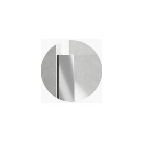 BOX AMERICA/UP PARETE FISSA 77/85 CROMO SAMO B6820ULUST CRISTALLO