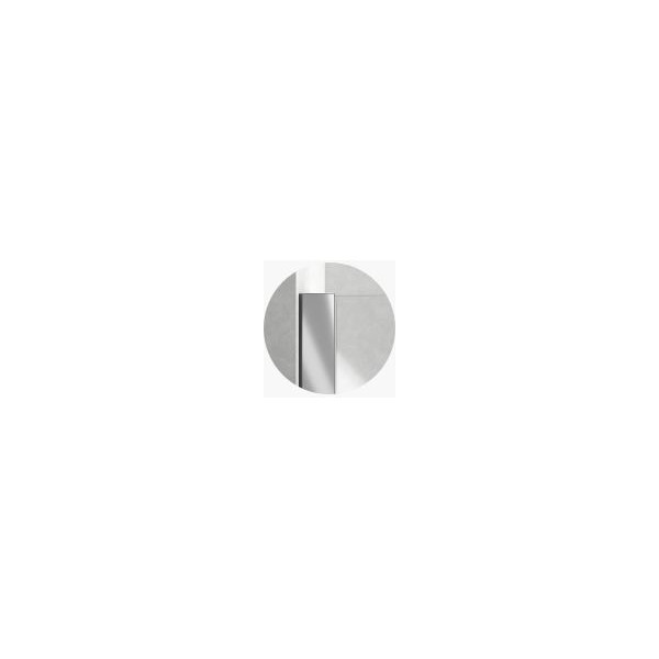 BOX AMERICA/UP PARETE FISSA 77/85 CROMO SAMO B6820ULUST CRISTALLO